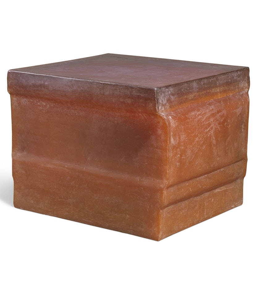 Untitled (Rubber Plinth, Translucent) by Rachel Whiteread