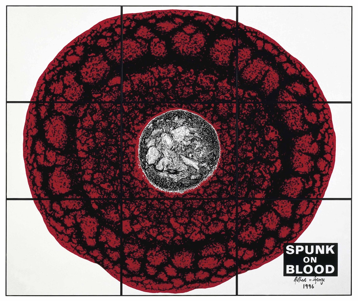 Spunk on Blood by Gilbert & George