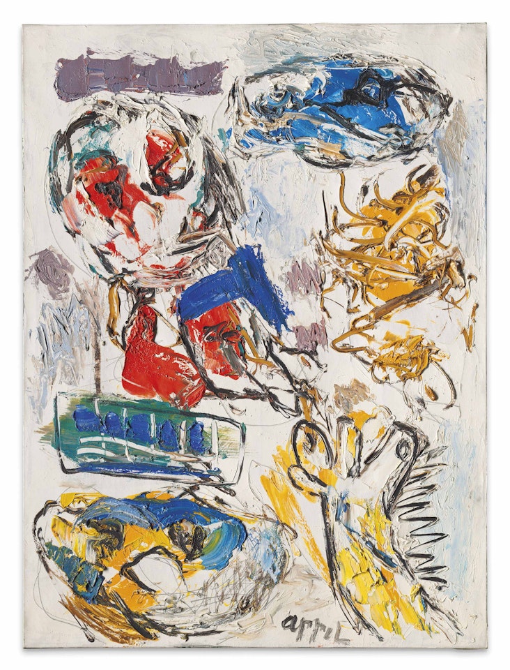 Flying Ammand (Le monde en miettes) (Flying Ammand (The World in Crumbs)) by Karel Appel