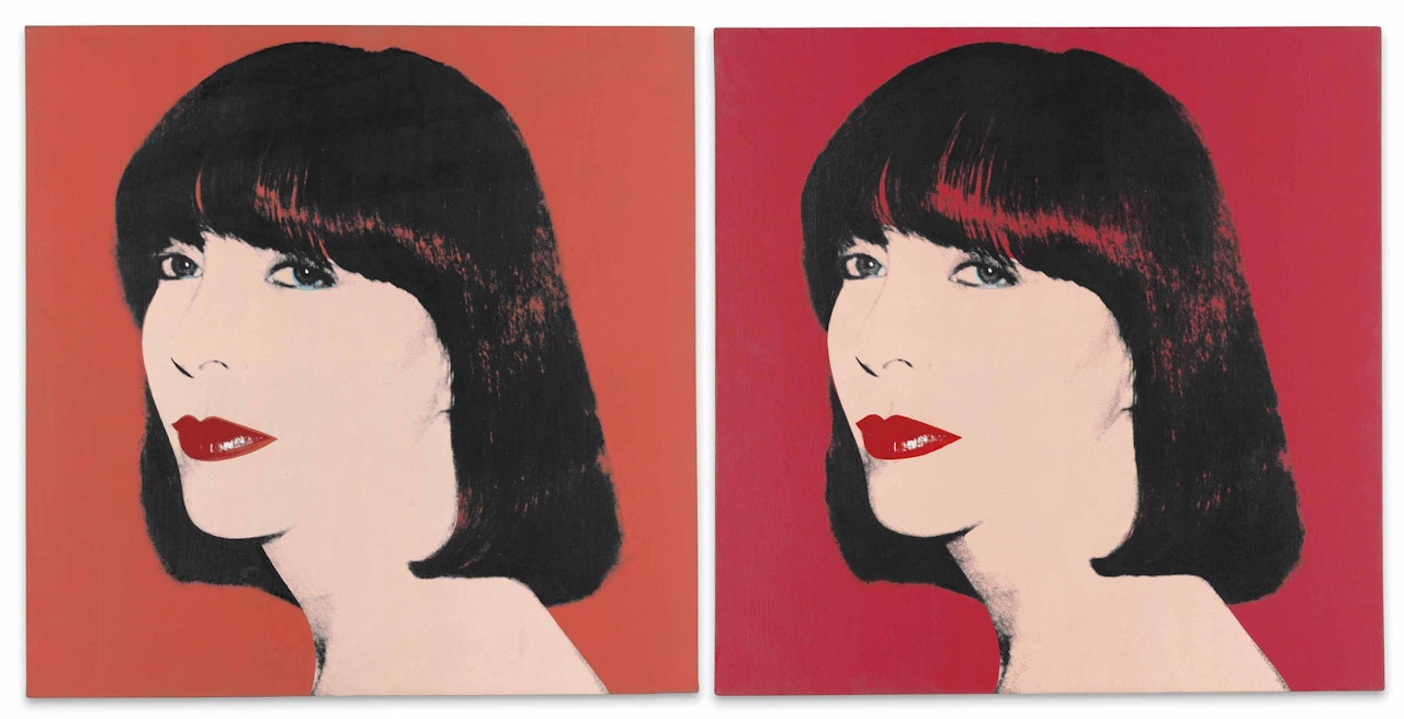 Mariuccia Mandelli Portrait (Krizia) by Andy Warhol