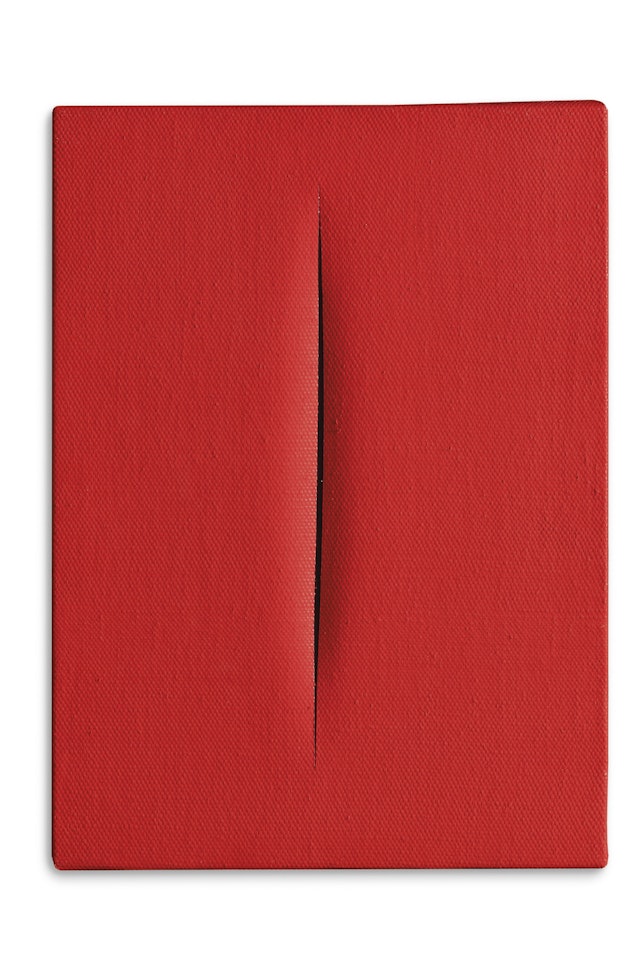 Concetto spaziale, Attesa by Lucio Fontana