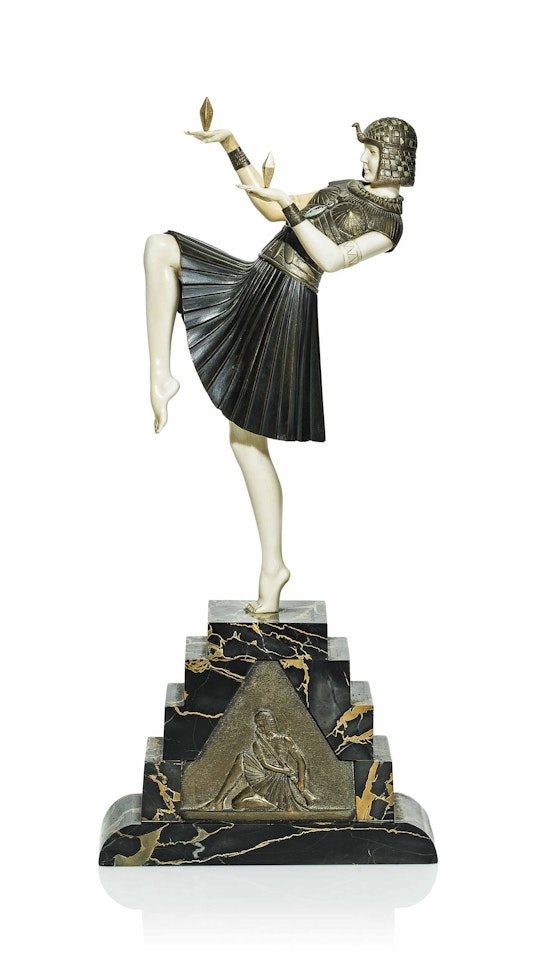 'NUBIAN DANCER' by Demetre Chiparus