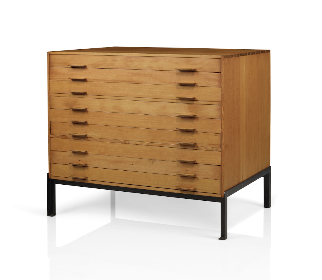 AN 'ACADEMY' CABINET FROM THE ROYAL DANISH ACADEMY OF FINE ARTS by Poul Kjaerholm