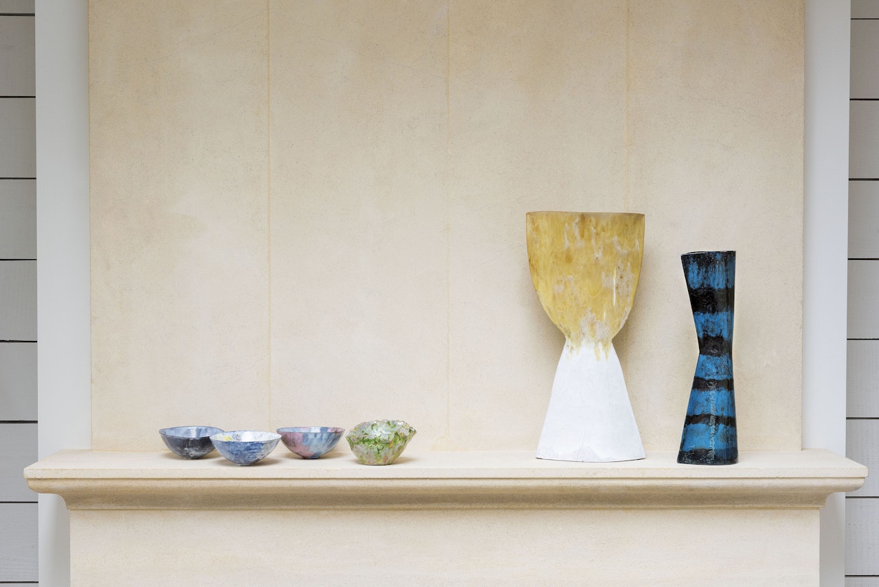 A SUITE OF THREE BOWLS by Fausto Melotti