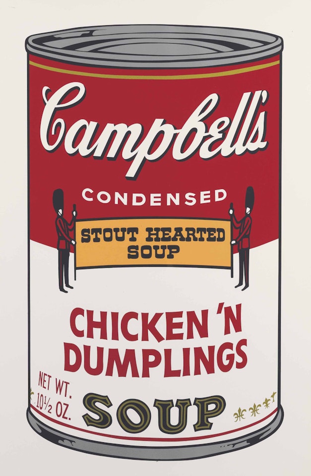 Chicken 'N Dumplings, from Campbell's Soup II by Andy Warhol