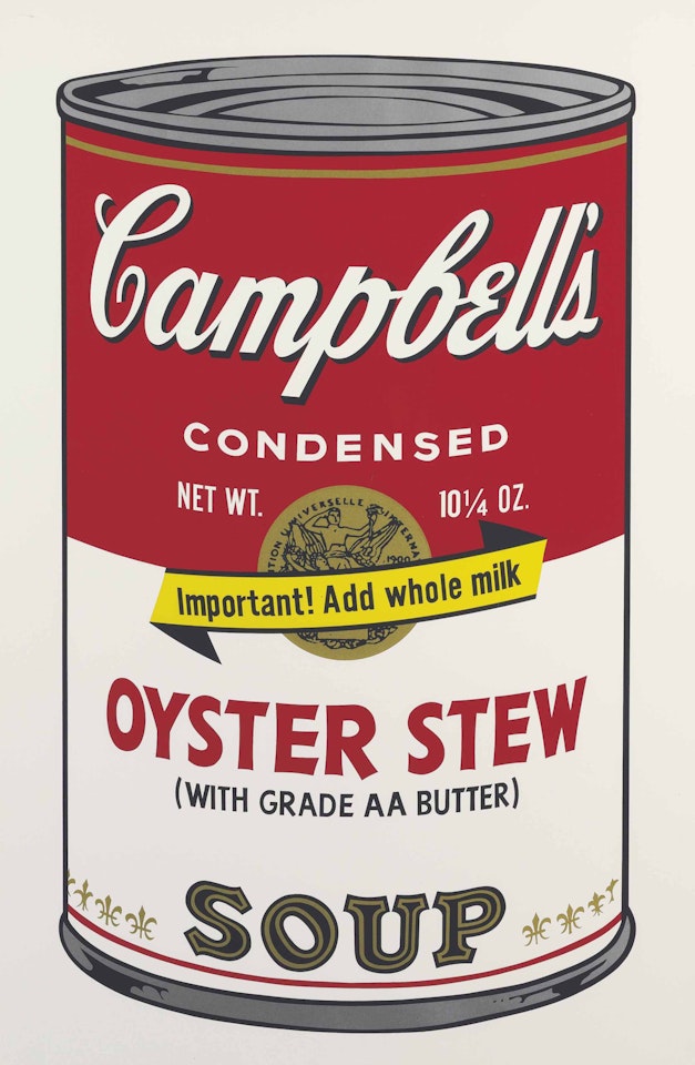 Oyster Stew, from Campbell's Soup II by Andy Warhol