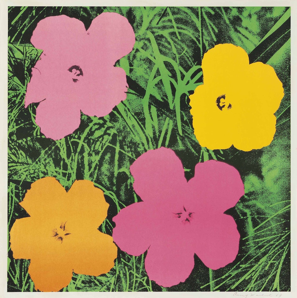 Flowers by Andy Warhol