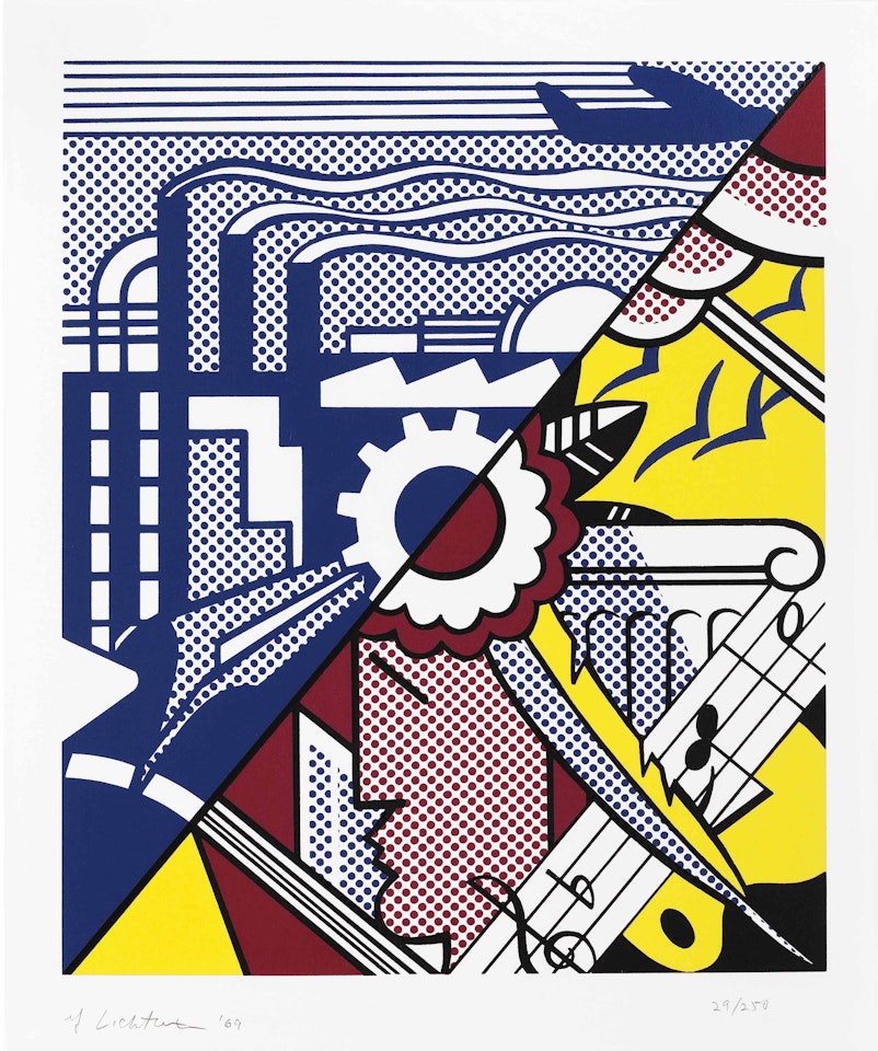 Industry and the Arts (II) by Roy Lichtenstein