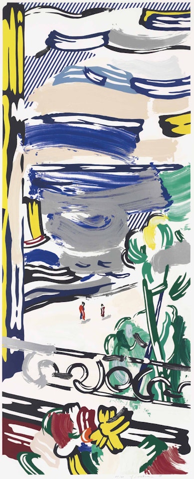 View from the Window, from Landscape Series by Roy Lichtenstein