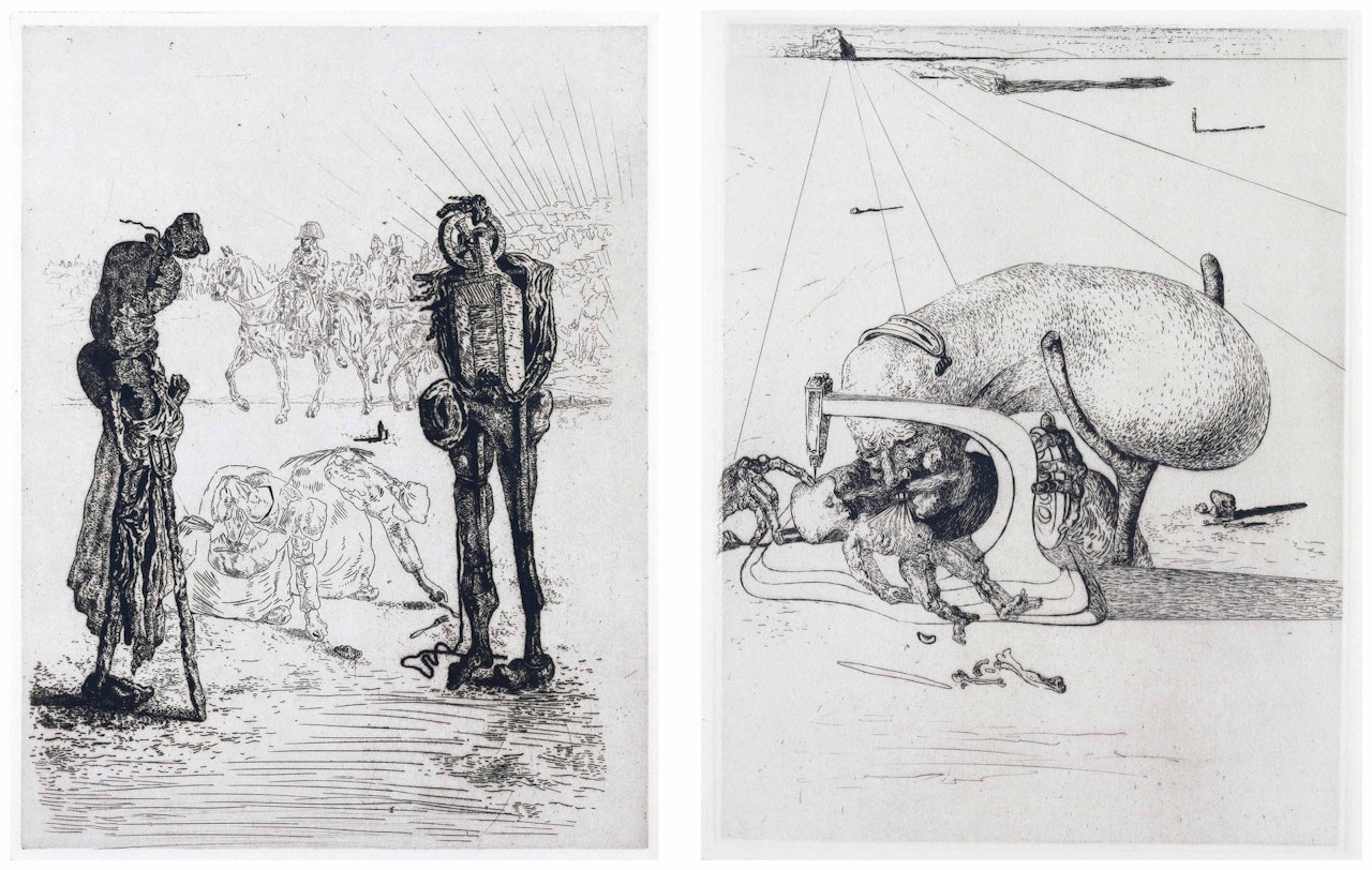 Lautréamont, Les Chants de Maldoror, Albert Skira, Paris by Salvador Dali