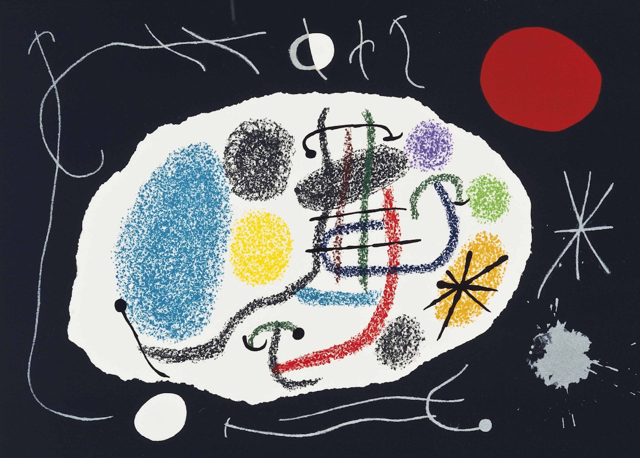 Joan Miro, Le Lézard aux plumes d'or, Louis Broder, Paris by Joan Miró