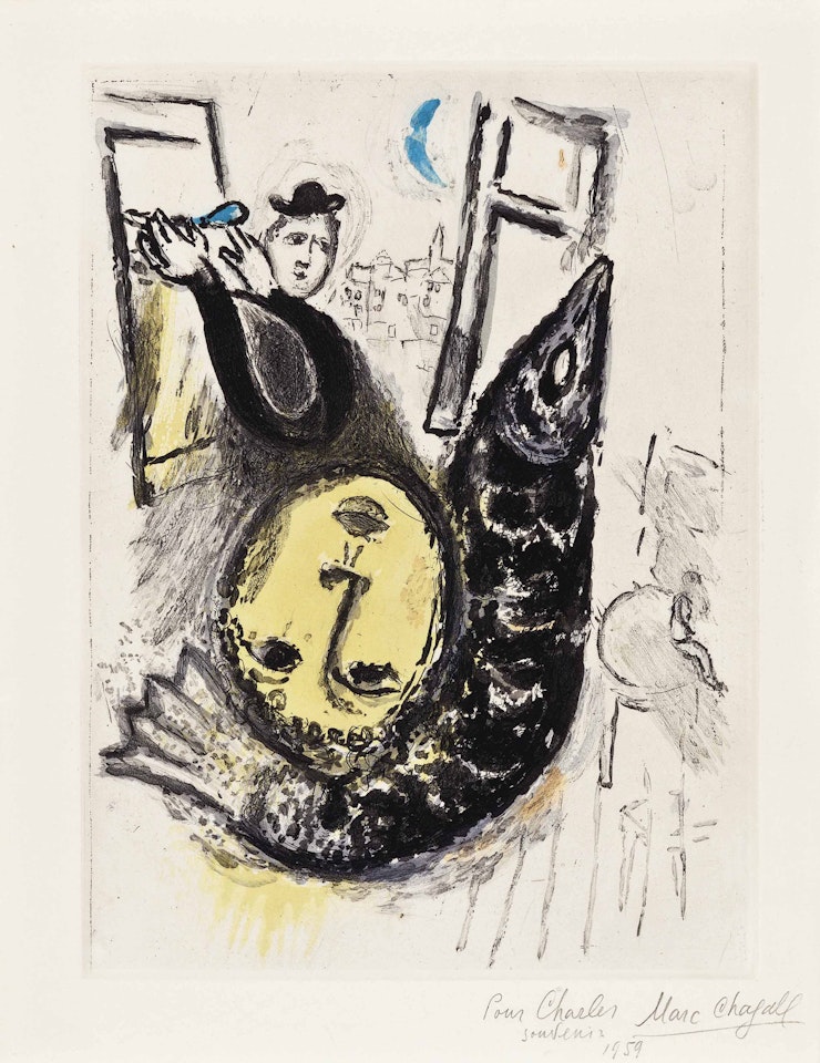 Jean Paulhan, De Mauvais Sujets, Les Bibliophiles de l'Union Française, Paris by Marc Chagall