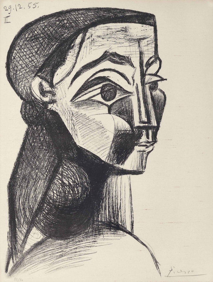 Portrait de femme II by Pablo Picasso