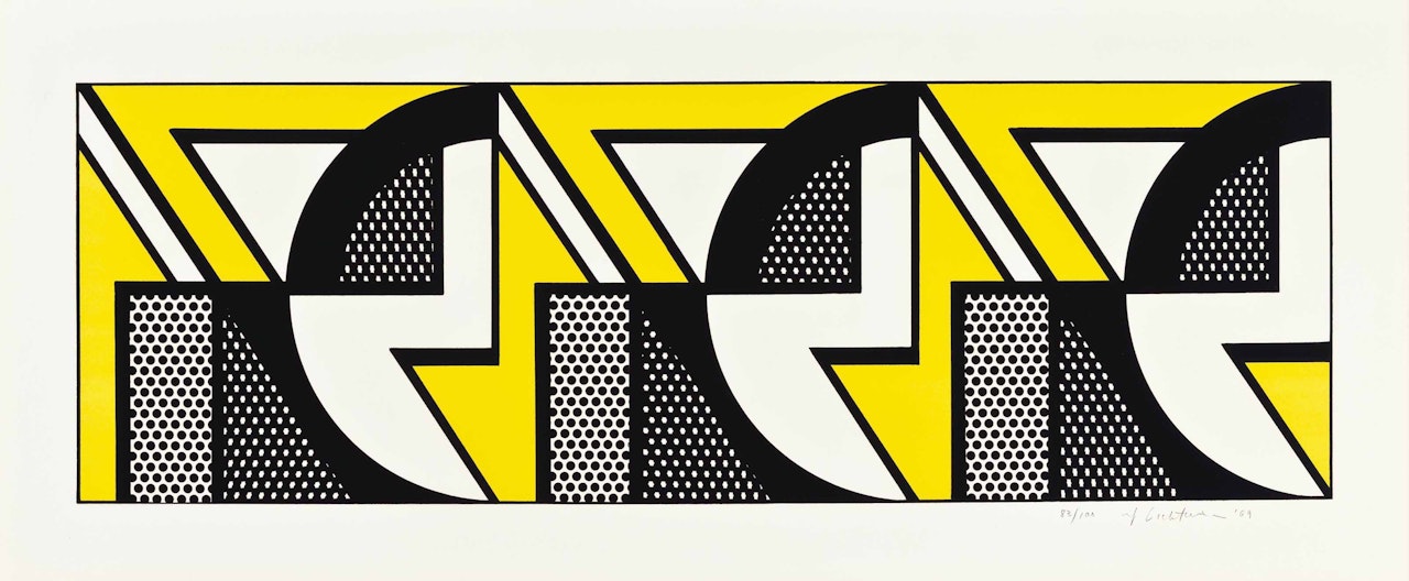 Repeated Design by Roy Lichtenstein