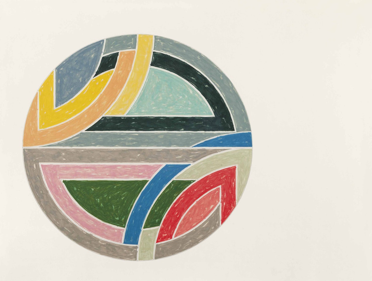 Sinjerli Variation IIa by Frank Stella