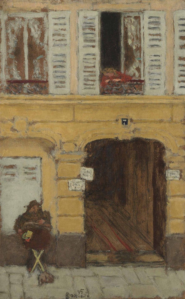 L'orgue de Barbarie ou Le joueur d'orgue by Pierre Bonnard