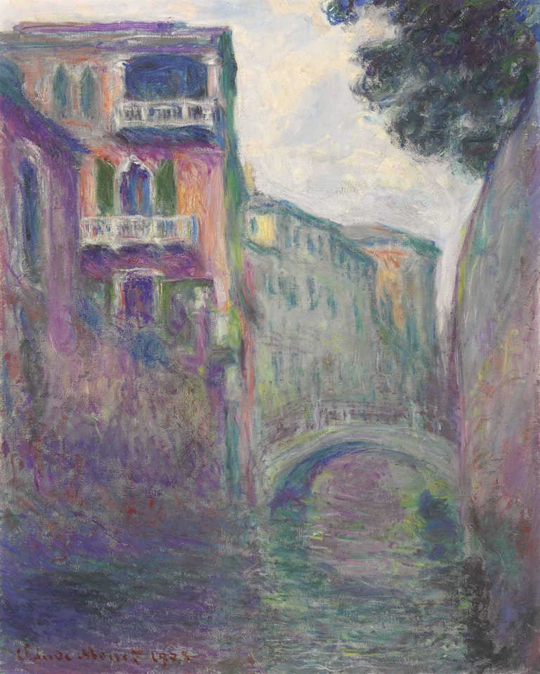 Le Rio de la Salute by Claude Monet