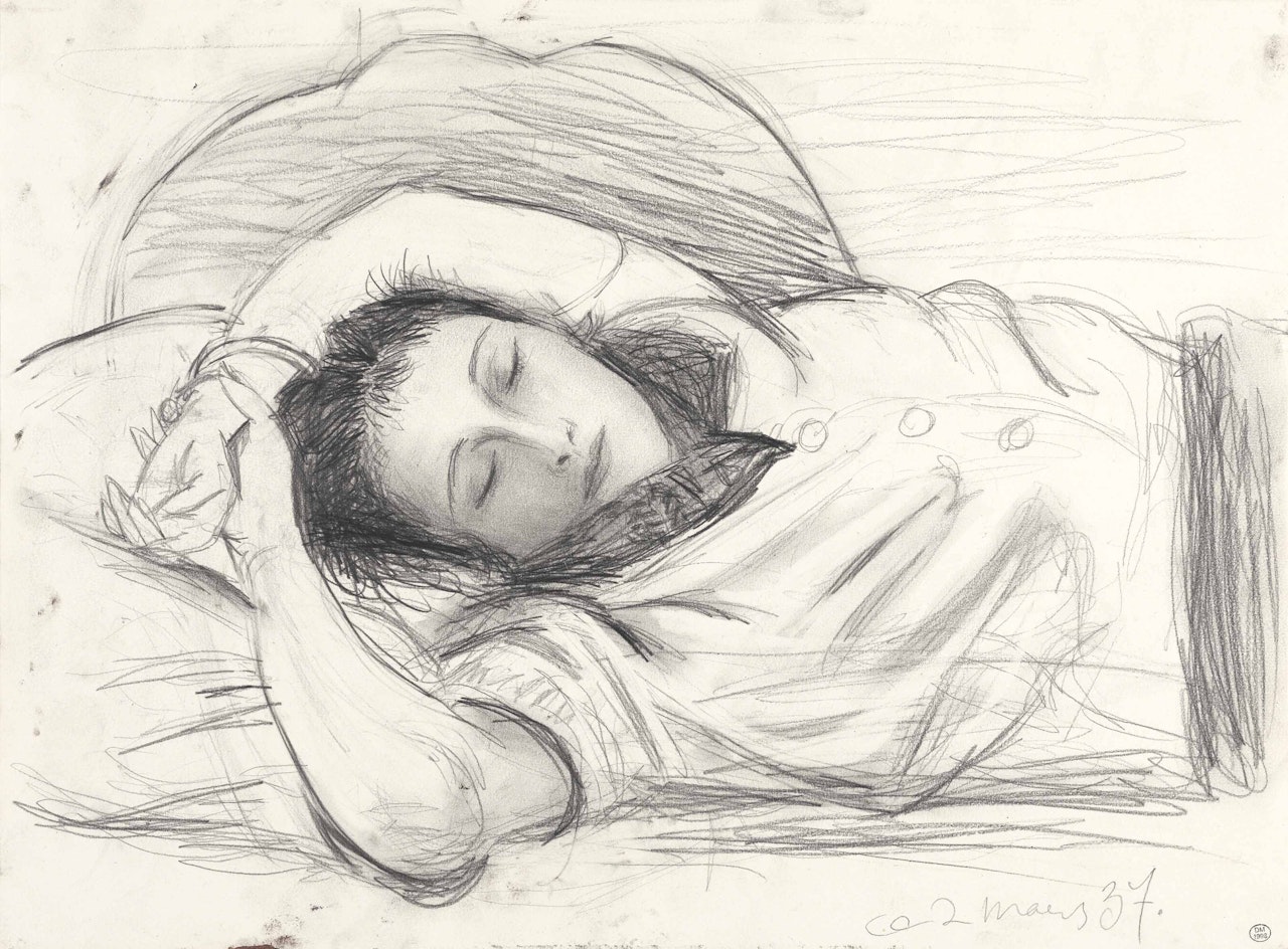 Portrait de Dora Maar endormie by Pablo Picasso