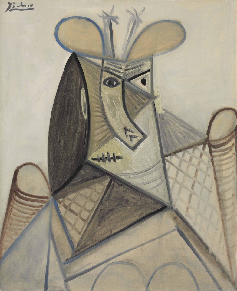 Buste de femme au chapeau (Dora Maar) by Pablo Picasso