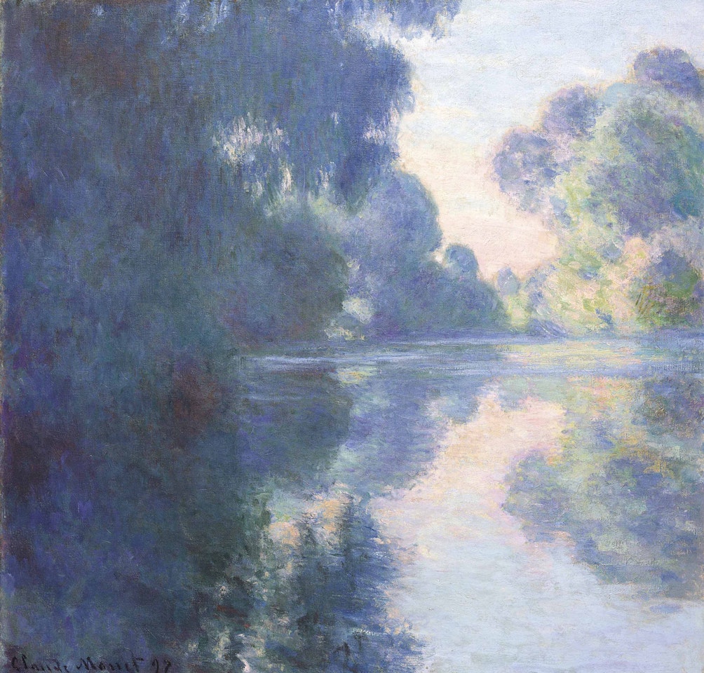 Matinée sur la Seine by Claude Monet