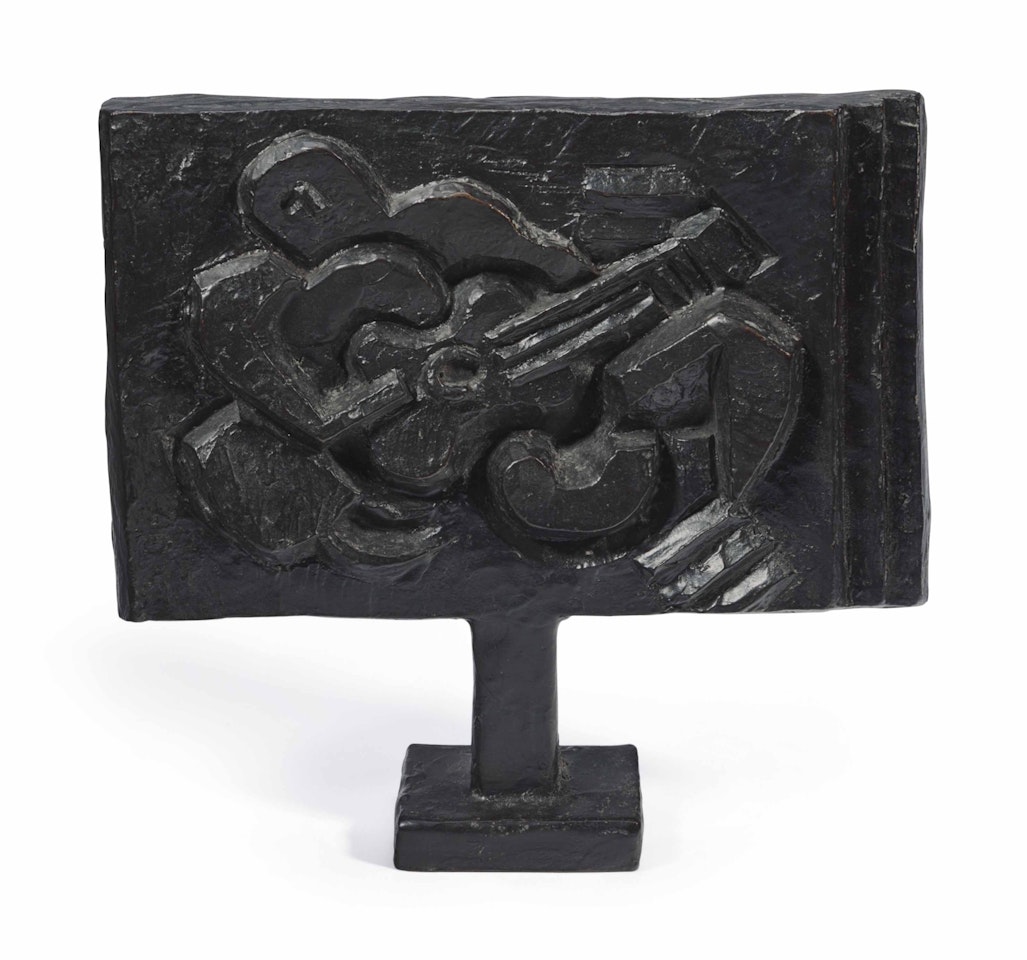 Figure with Guitar: Maquette No. 2 by Jacques Lipchitz