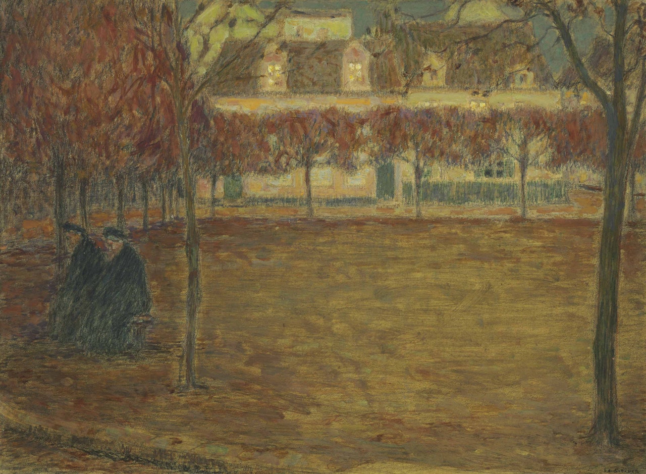 Les petites vieilles by Henri Le Sidaner