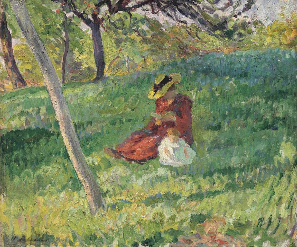 Mère et enfant by Henri Lebasque