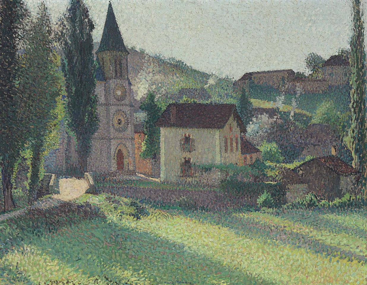 L'église de Labastide by Henri Martin