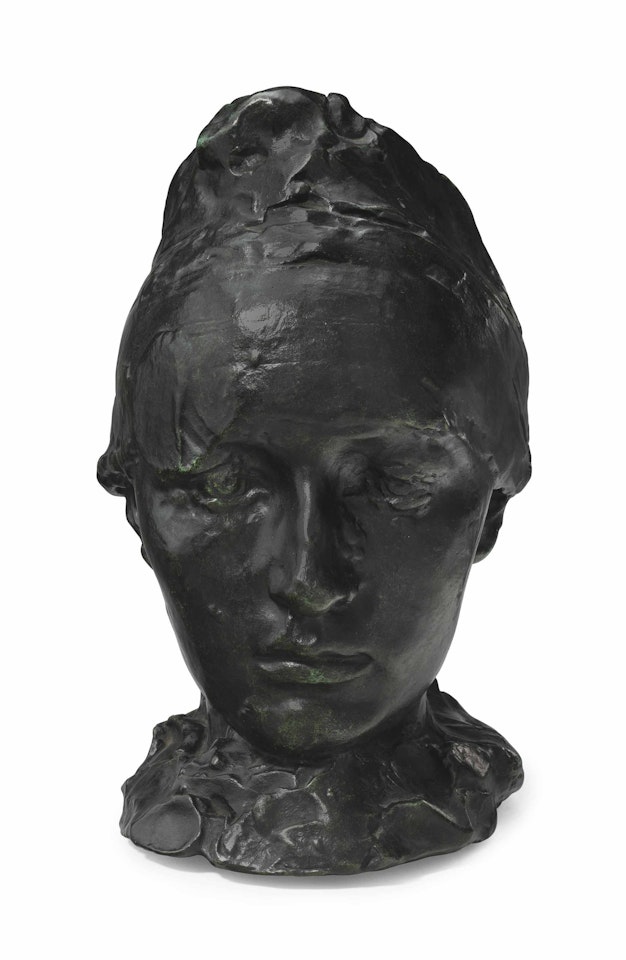 Tête de Camille Claudel au bonnet by Auguste Rodin