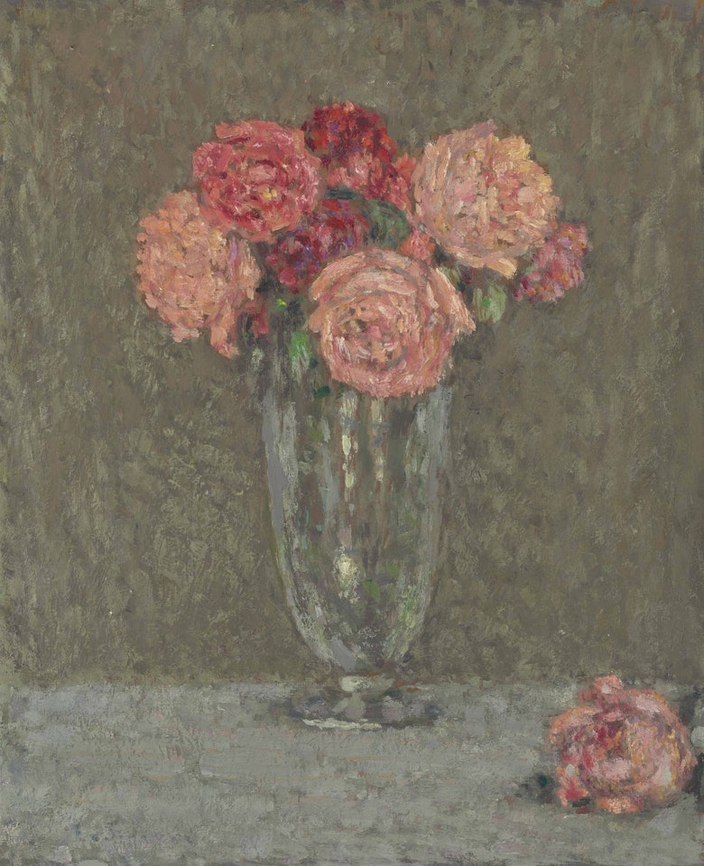 Roses by Henri Le Sidaner