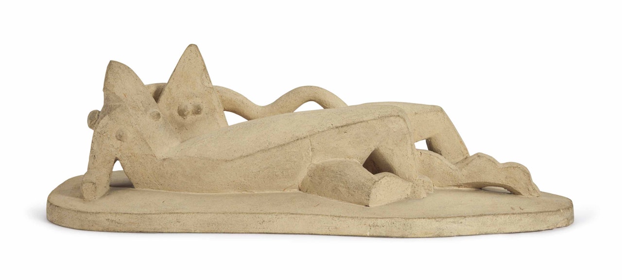 Deux femmes couchées by Henri Laurens