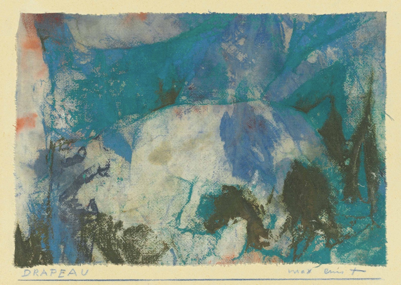 Drapeau by Max Ernst