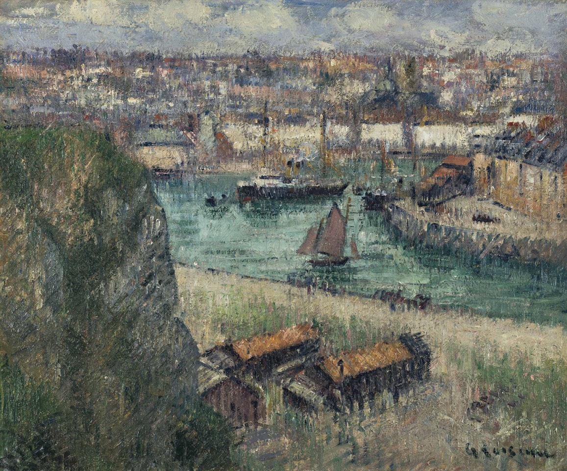 Dieppe by Gustave Loiseau