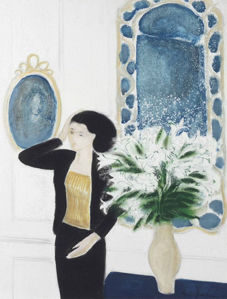 Les Miroirs by André Brasilier