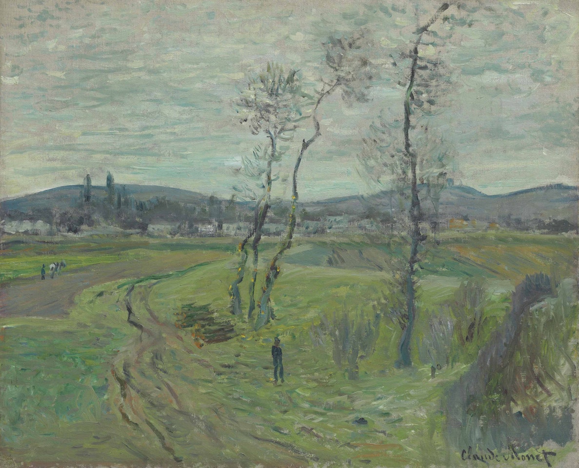 La Plaine de Gennevilliers by Claude Monet