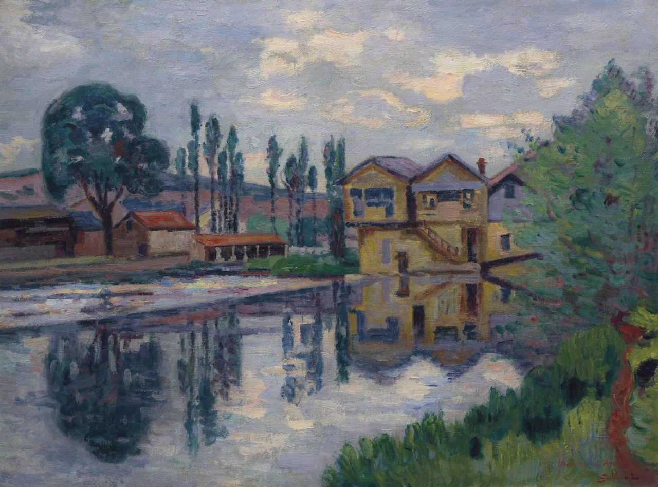 La scierie de Poitiers by Armand Guillaumin