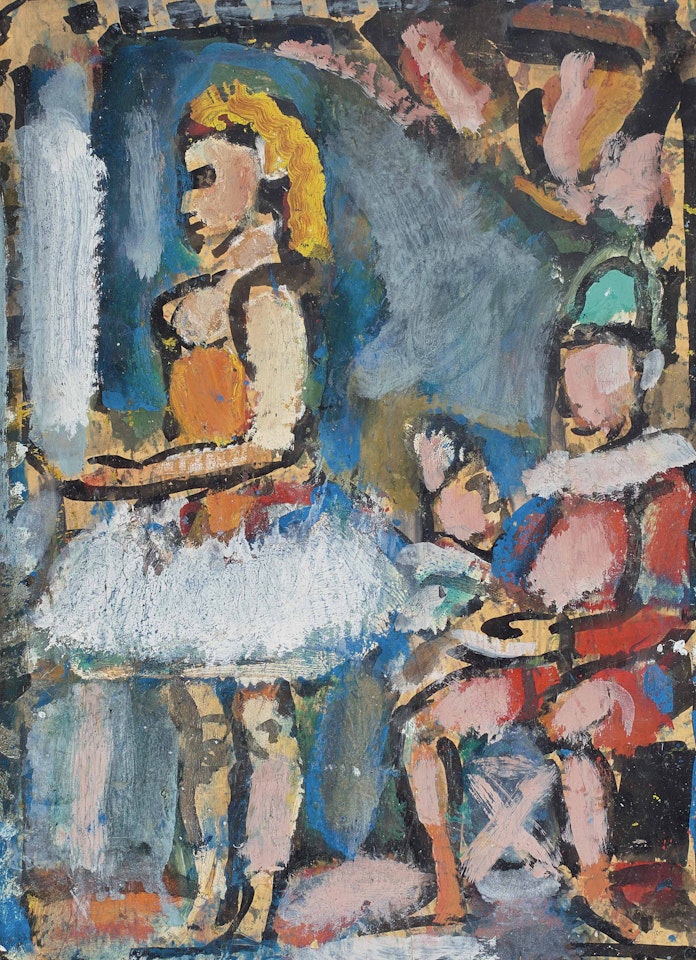 La famille du clown by Georges Rouault