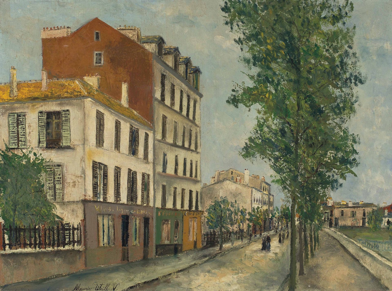 Rue à Sannois (Val-d'Oise) by Maurice Utrillo