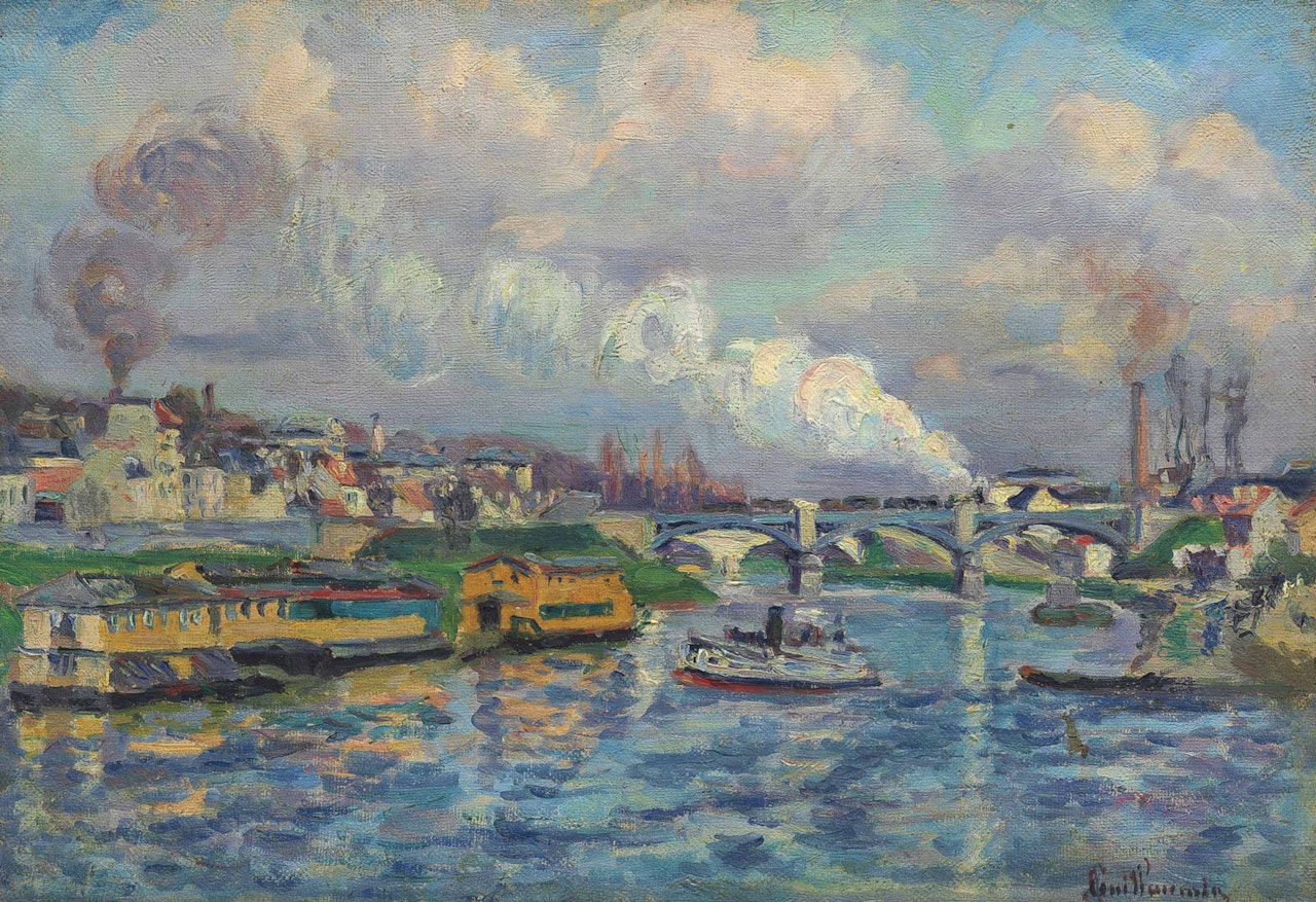 La Seine à Charenton by Armand Guillaumin