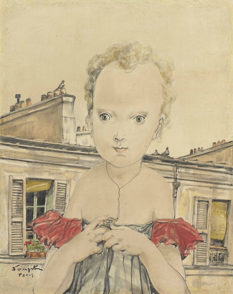 Le Médaillon by Leonard Tsuguharu Foujita
