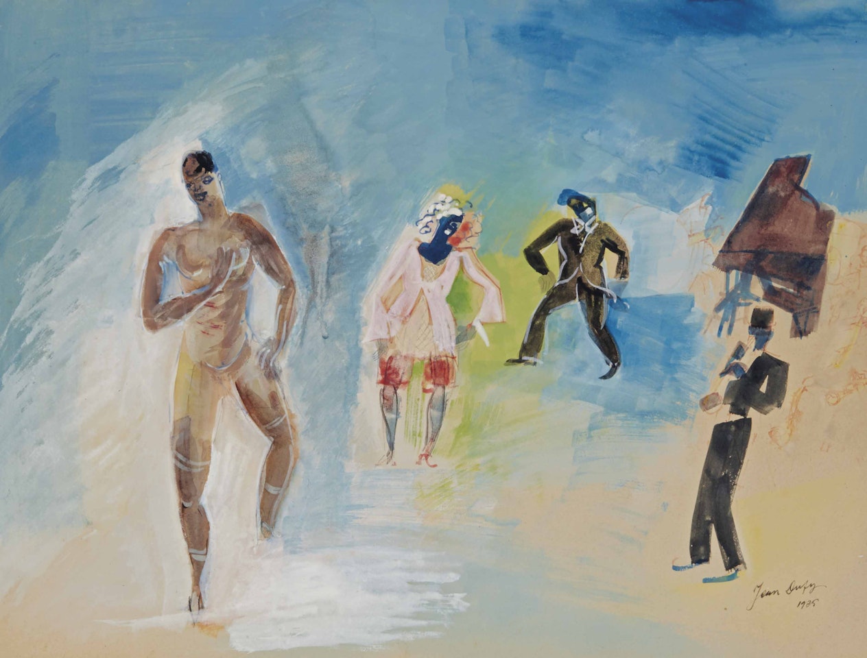 Joséphine Baker by Jean Dufy