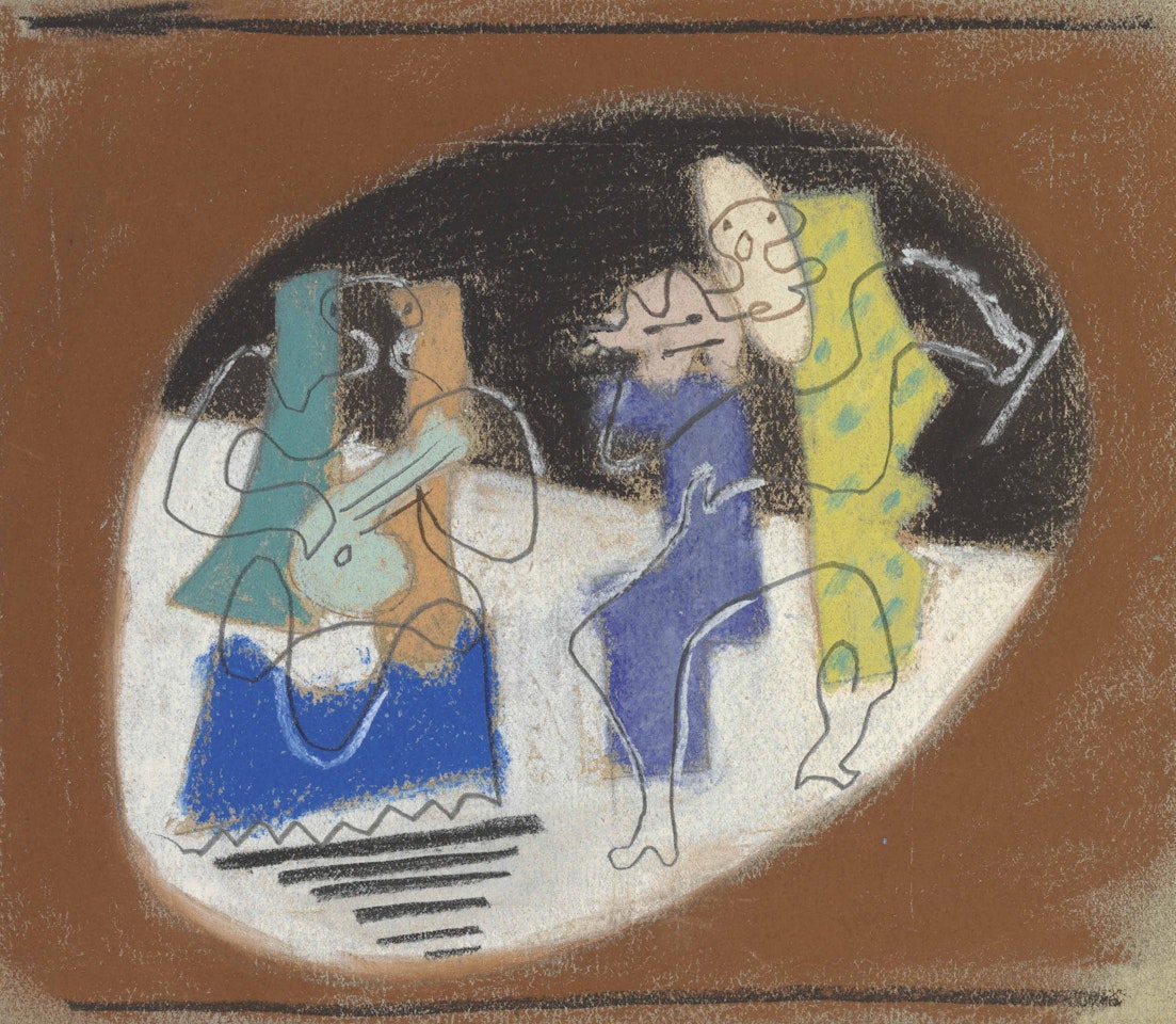 Mercure: Etude pour le rideau de scène by Pablo Picasso