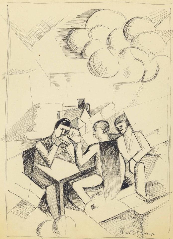 Etude pour La conquête de l'air by Roger de la Fresnaye