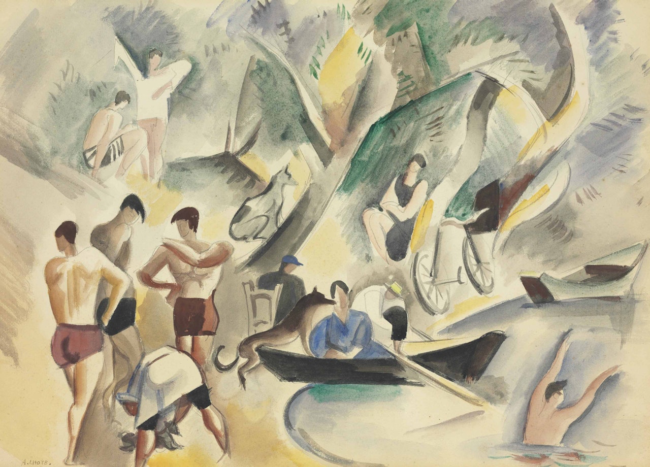 La partie de campagne by André Lhote