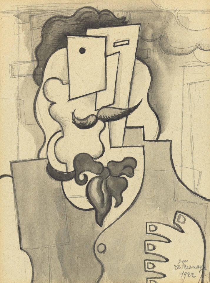 Etude pour L'homme blond by Roger de la Fresnaye