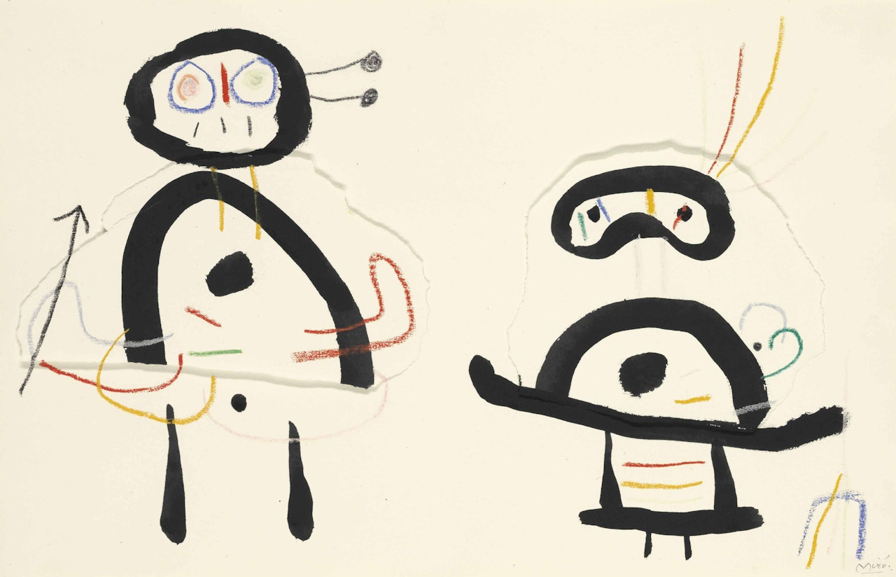 Dessin pour Ubu Roi by Joan Miró