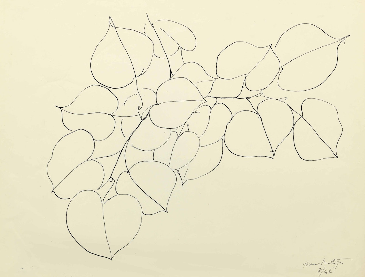 Branche d'arbre de judée by Henri Matisse
