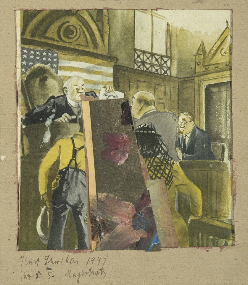 Mz x 5. Magistrats by Kurt Schwitters
