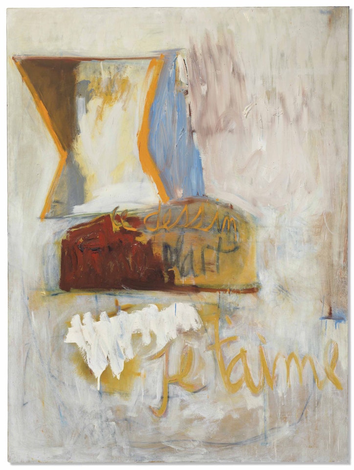 Je t'aime No. III with Loaf of Bread by Robert Motherwell
