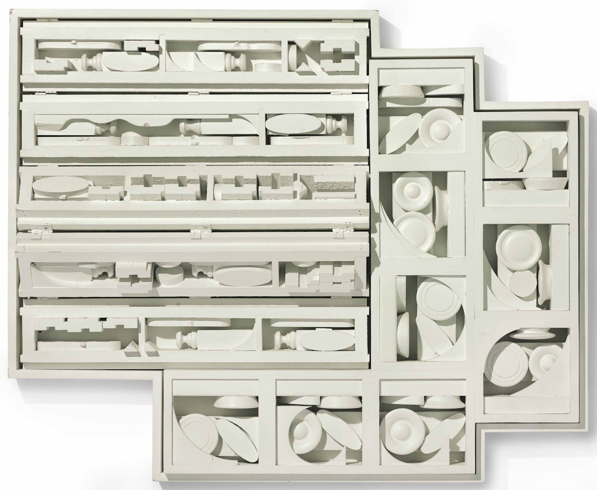 Floating Cloud Zag II by Louise Nevelson